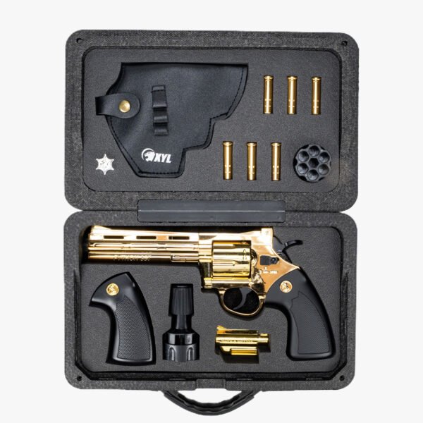 Golden Edition Colt Python 357 Revolver Toy