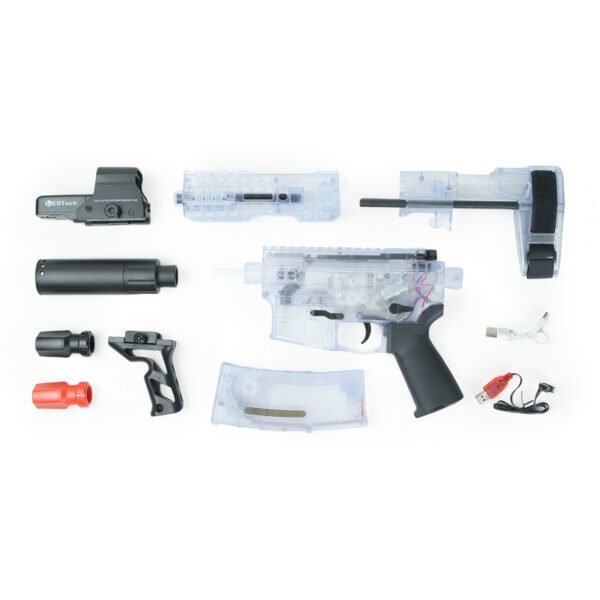 SLR Gel Blaster Toy Transparent Edition
